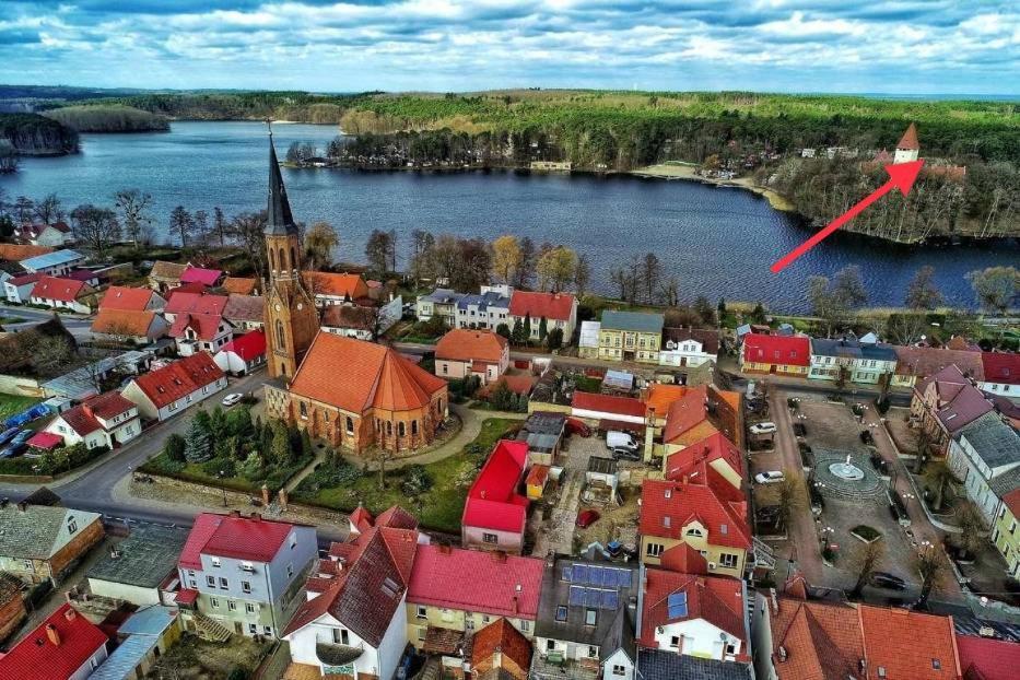 Zolty Domek Nad Jeziorem Lubniewice Villa Bagian luar foto