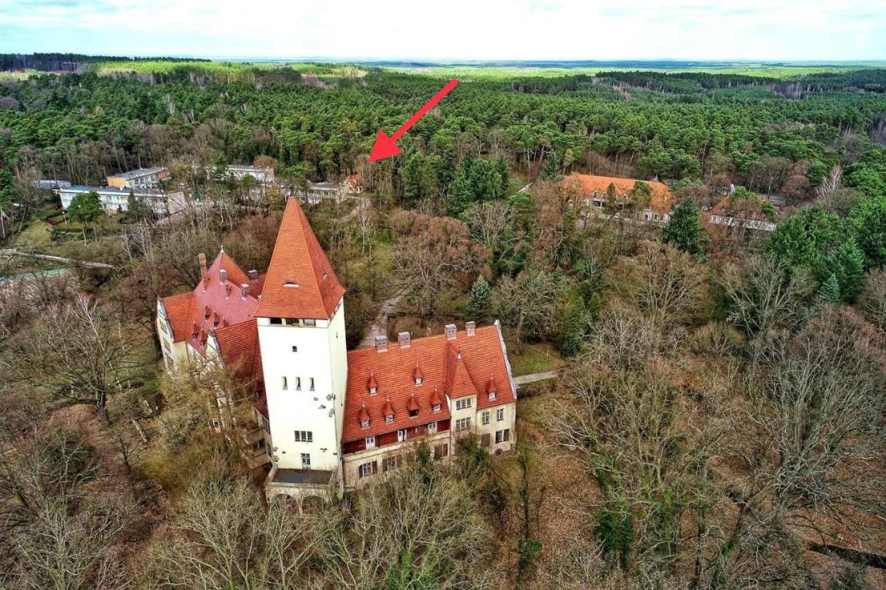 Zolty Domek Nad Jeziorem Lubniewice Villa Bagian luar foto